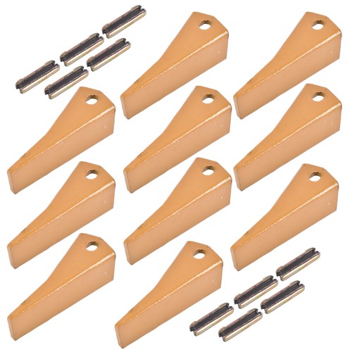 23 230 Series 230S Bucket Teeth with 23TF/23FP Flex Pins for Excavator 10 Piece