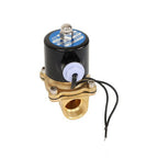 3/4��� 12V Air Water N/C Gas Oil Normally Closed Electric Solenoid Valve DC DN20