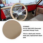 Dash Pad Cover for Chevy GMC C10 Truck 1967-1972 Brown