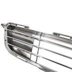 Front Bumper Lower Chrome Grille Grill for 2009-2010 Toyota Corolla LE CE
