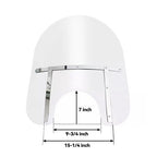 Clear Windshield with Bracket for 1994-2025 2009 Harley Touring Road King FLHRX