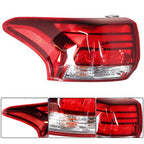 Rear Tail Light Lamp Red For Mitsubishi Outlander 2016-2020 Driver Side Outer