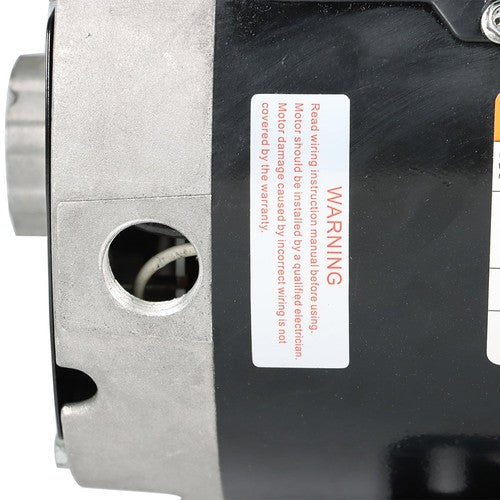 5 HP Compressor Duty Electric Motor 1 Phase 3450 RPM 56HZ Frame 7/8" Shaft 230V