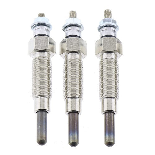 3Pcs Engine Glow Plug 15521-65510 15261-65513 for Bobcat 743 Skid Steer Loader