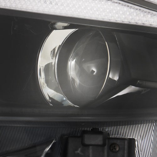 Black Halogen LH/Driver w/LED Headlight Projector For Hyundai Elantra 2021-2022