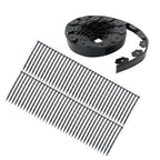 1PC 60 FT No-Dig Garden Edge Lawn Border L-shaped Landscape Edging Border Kit