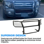 Front Bumper Bar Grill Guard Brush Black for Ford Expedition 2003-2017