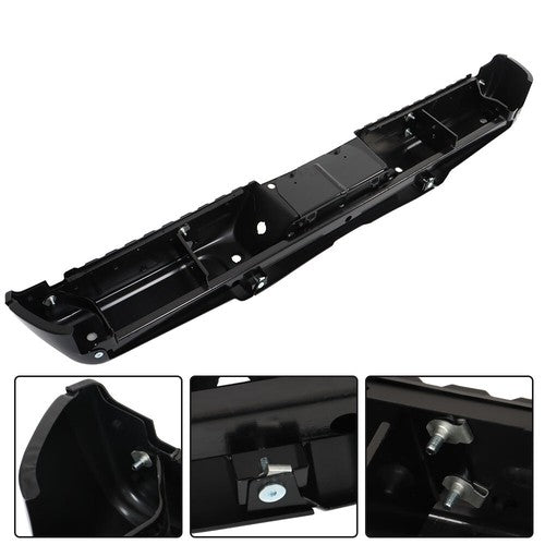 For Ford F-250 2008-2016 Rear Step Bumper Super Duty W/ Object Sensor Hole