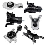 6x Engine & Transmission Mounts Set for Nissan Pathfinder JX35 QX60 3.5L 2013-20