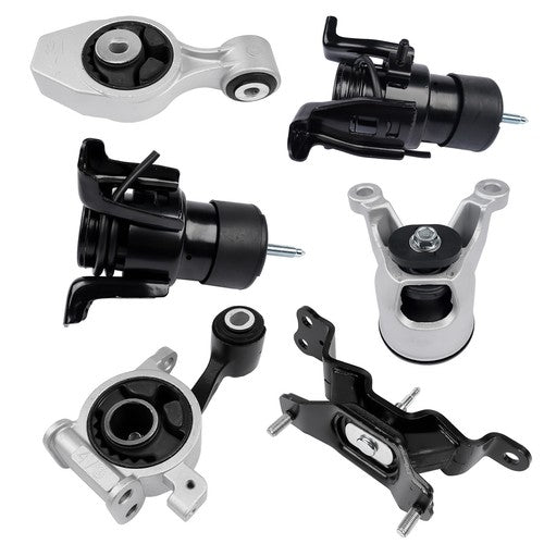 6x Engine & Transmission Mounts Set for Nissan Pathfinder JX35 QX60 3.5L 2013-20