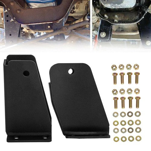 Front Axle Pivot Drop Bracket Kit For 80 To 98 Ford F250 4X4 2 To 3 Inch Lift