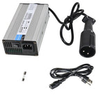 48 Volt 6 Amp Battery Charger Snap Head 3 Pin Plug For Club Car Golf Cart