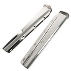 For Semi Truck 30"Straight Mud Flap Hanger Stainless Steel 1 1/8 Bolt Tapered US