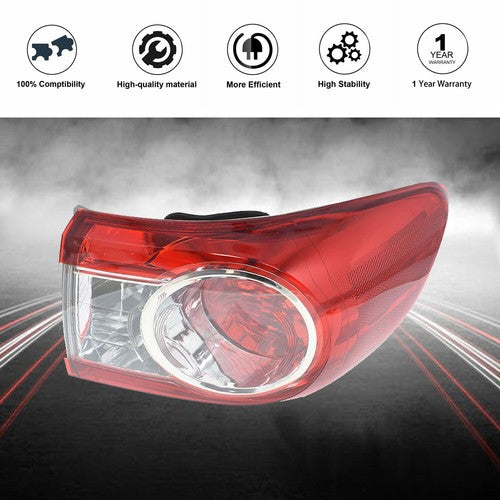 Fit For Toyota Corolla 2011-2013 Right Passenger Side Tail Combo Light TO2805111