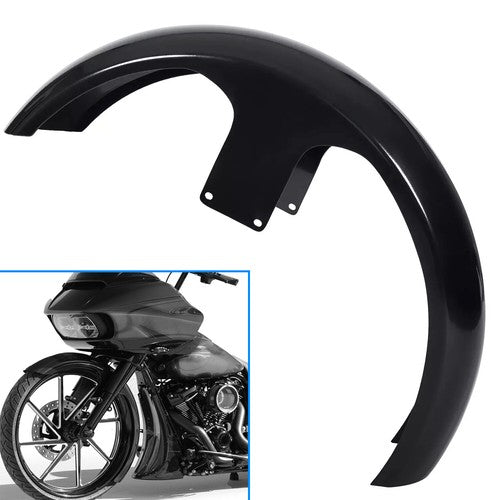Painted 26 Inch Wheel Wrap Front Fender for Harley Touring Street Glide Bagger