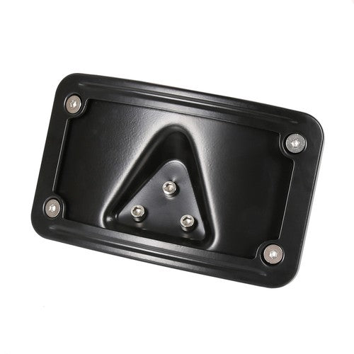 Curved Laydown License Plate Mount Bracket For Harley Sportster Dyna Softail