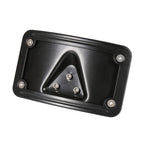 Curved Laydown License Plate Mount Bracket For Harley Sportster Dyna Softail
