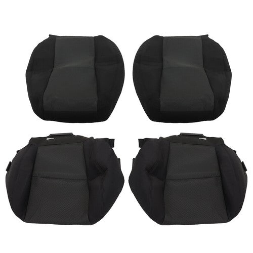 Seat Cover Top Bottom Cloth For Chevy Silverado 1500 2500HD 3500HD 2007-2014