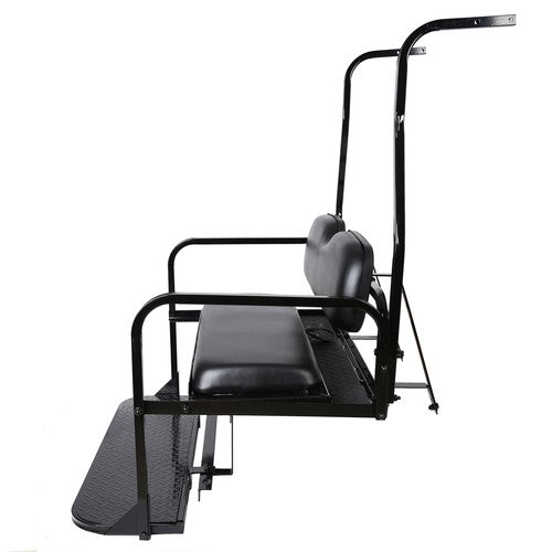 Flip Folding Rear Seat Kit Back Seat For 2000.5-Up Club Car DS Golf Cart 400 lbs
