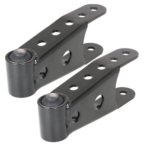 For Dodge Chevrolet Ford & GMC Rear Lowering Shackle Kit 2PCS 6400 With 2" Drop
