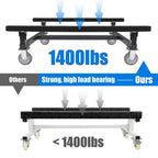 23x17 1400lbs Capacity Watercraft Dolly Boat Jet Ski Stand Storage Cart