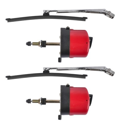 Stainless Windshield Wiper Motor Kit for Street Hot Rod Universal Boat Chevy