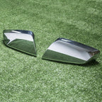 Clip On Triple Mirror Covers Trims for Chevy Impala 2014 2020 Replacement Chrome