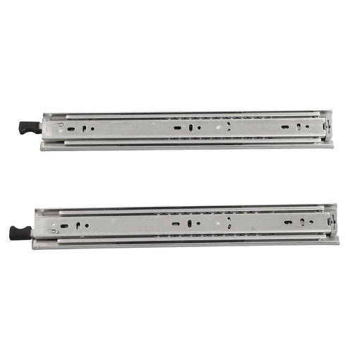1 Pair 14 inch Drawer Slides 150 lbs Load Capacity Side Mount Extension