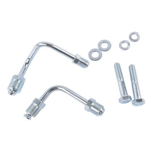 7'' Dual Power Brake Booster 1'' Bore Master, Side Mount Valve Disc/Disc Kit New