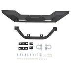 Front Bumper With Winch Plate D Rings Rock Crawler for Jeep Wrangler 87-06 TJ YJ