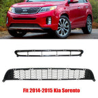 2PCS Front Bumper Lower Center Grille Black Grill for 2014-2015 for Kia Sorento