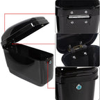 Universal Motorcycle Hard Saddlebag for Harley Honda Shadow VTX