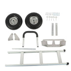 Aluminum 500Lbs Hand Truck  Trolley Dolly 14"×7-1/2" Diecast Nose Plate