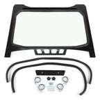 Clear Full Glass Windshield For Polaris RZR XP 4 Turbo S/XP Turbo S 2018-2020