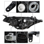 Headlight For Toyota Corolla 2014-2016 Headlamps Driver/Left Side Clear Housing