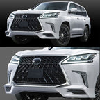 Front Upper Grille for Lexus LX570 2016-2021 Luxury Chrome Black NEW Style