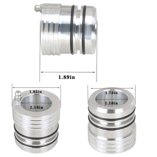 For Honda Pioneer 1000  All 4 Wheel Bearing Greaser Tool Billet Aluminum 44mm