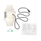 Inline Duct Fan 4 Inch 280 CFM Ventilation Exhaust Fan for Bathroom Grow Tent