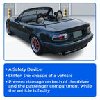 Stainless Steel Polishing Euro Style Roll Bar for 1990 2005 Mazda Miata MX5