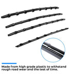 Black Grille Insert Trim Grill Overlay for 2019-2021 Chevy Silverado 1500 LT RST