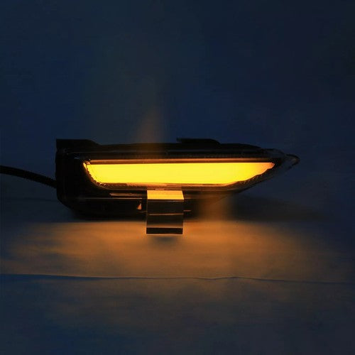 4PCS LED Double Color Fog LIghts & Turn Signal Lights For 2014-2020 Infiniti Q50