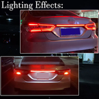 LED Dynamic Rear Red Lens Turn Signal Tail Light for Toyota Camry 2018-2024