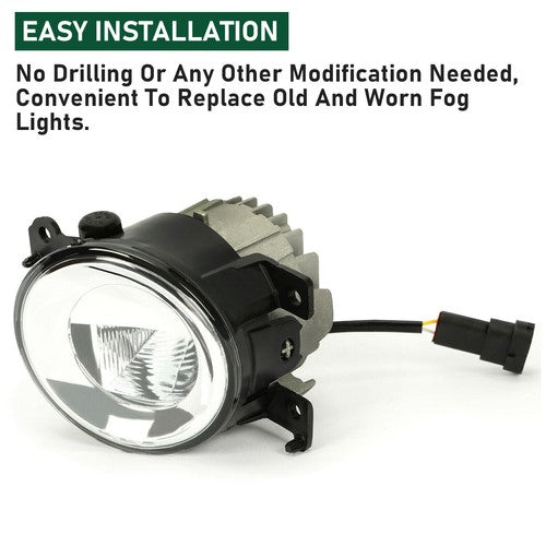 Front Left Side Fog Light Bumper Mounted Lamp For Infiniti Q50 QX60 QX80 14-20