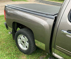 Pair Bed Rail Caps Side Covers for Chevy Silverado 5.8 Ft Bed 2007-2013