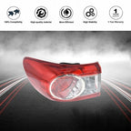 Fit For 11-13 Toyota Corolla TO2805111 Left Driver Side Tail Combo Lamp Assembly