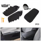 Door Panel Center Console Lid Armrest Cover Black for Toyota Avalon 2013 2018