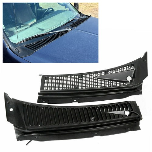 Windshield Wiper Vent Cowl Screen Cover Grille Panel For Ford F250 F350 99 07