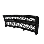 Front Grille Upper For Chevrolet Silverado1500 2014-2015 Plastic Gloss Black New