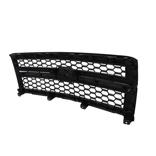 Front Grille Upper For Chevrolet Silverado1500 2014-2015 Plastic Gloss Black New