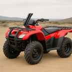Twin Snorkel Stacks Snorkel Kit for Honda Rancher 420 TRX420 2007 2013 Plastic